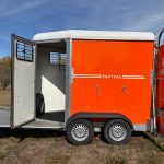 FAUTRAS PROVAN PORTE CALECHE ORANGE DECO BLANCHE