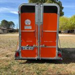 FAUTRAS PROVAN PORTE CALECHE ORANGE DECO BLANCHE